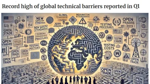 Record Surge in Technical Regulations Strains Global Trade