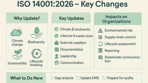 ISO 14001:2026 Final Draft Sets New Rules for Climate, Biodiversity and Documentation
