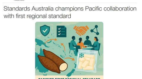 First Unified Pacific Regional Standard Coming Soon