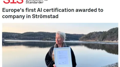SamCert Becomes First in Europe to Earn AI Certification Under ISO 42001