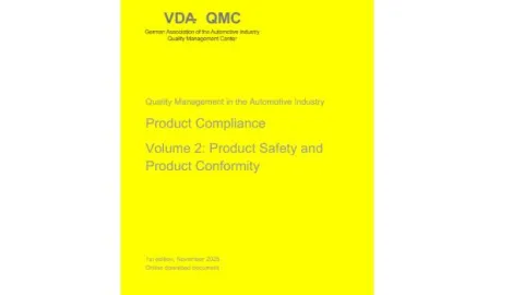 VDA Releases Draft Product Safety And Conformity Guidance for the Automotive Supply Chain