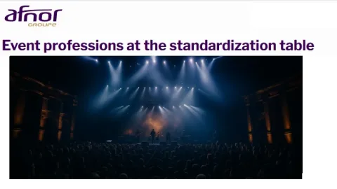 ISO Establishes Committee to Develop Standards for Event Industry