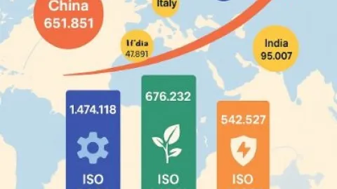 ISO Survey Finds Italy Among Global Leaders in Key Management System Certifications