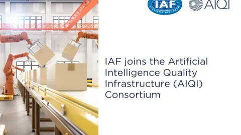 IAF Joins AIQI Consortium to Strengthen Quality Infrastructure for AI