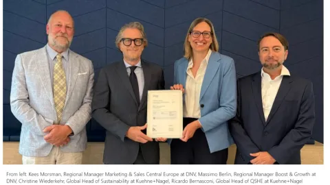 Kuehne+Nagel Earns ESG Recognition Backed by Four Certifications
