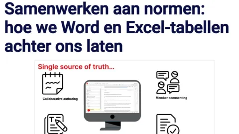 NEN Evaluates Online Standards Development Platform for Potential Adoption