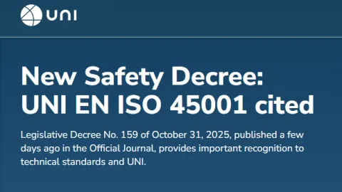 ISO 45001 Becomes Key Reference in Italy’s New Workplace Safety Decree