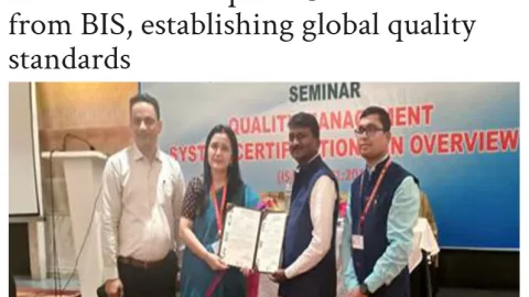 AIIA Pharmacology Lab Earns Triple ISO Certification from BIS