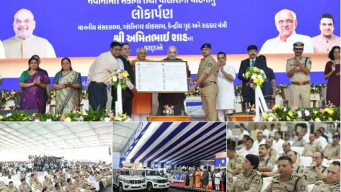 Mansa Police Station in Gujarat Awarded National Service Quality Management System Certificate