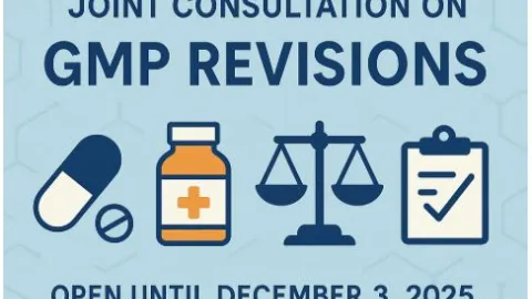 PIC/S and EMA Seek Feedback on Pharmaceutical Quality System in GMP Guide