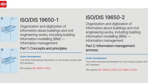 ISO 19650 Parts 1 and 2 on Information Management in BIM Projects Open for Consultation