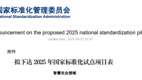 China Opens Consultation on 2025 National Standardization Pilot Projects