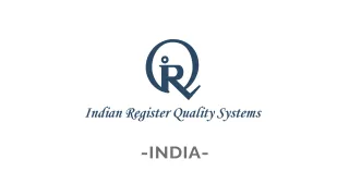 Indian Register Quality Systems (IRQS)