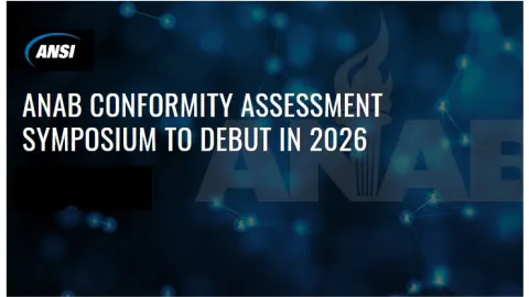 ANAB Announces Inaugural Conformity Assessment Symposium for 2026