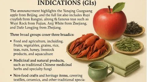 China Expands GI Protection to 1,409 New Products Including Yanqing Guoguang Apple