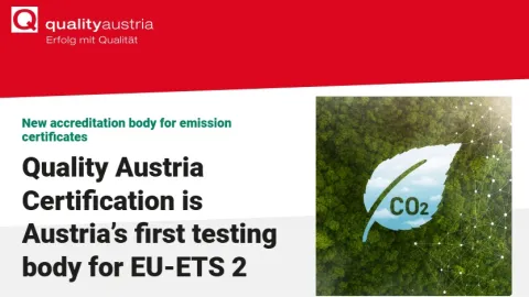 EU-ETS 2: Quality Austria Certification Becomes First Verification Body in the Country