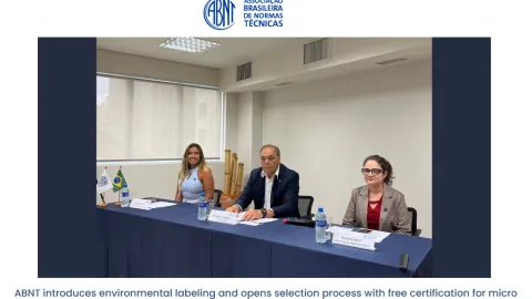 ABNT Launches Environmental Labeling Initiative and Opens Free Certification for Small Businesses