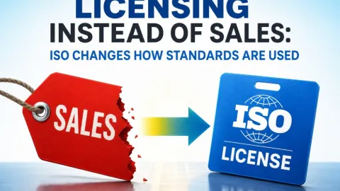 Licensing Instead of Sales: ISO Changes How Standards Are Used