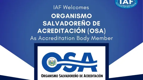 OSA Joins IAF as Accreditation Body Member