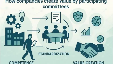 How Companies Benefit from Participation in Standardization Committees