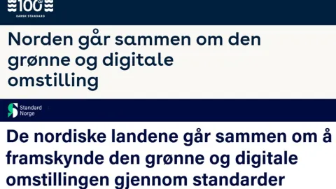 'The Nordic Region Sets the Standard' Initiative Targets Green and Digital Transition