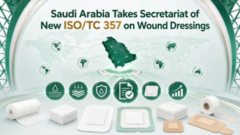Saudi Arabia Takes Secretariat of New ISO/TC 357 on Wound Dressings