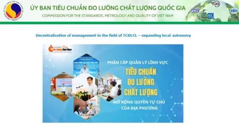STAMEQ Leaders Outline Vietnam’s Quality Decentralization Push