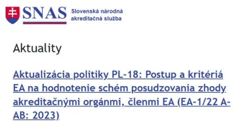 SNAS Updates Policy for National Conformity Assessment Schemes