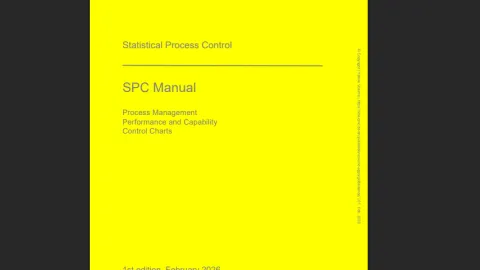 AIAG–VDA Release Harmonized SPC Yellow Volume for Automotive Industry