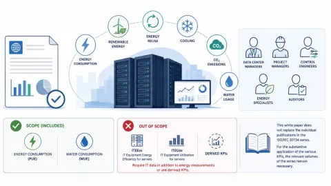 ISO 30134 Series KPIs Highlighted in New Data Center Energy and Water Whitepaper