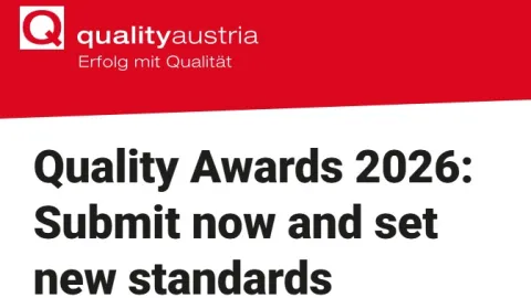 Applications Open for Quality Austria’s 2026 Quality Awards