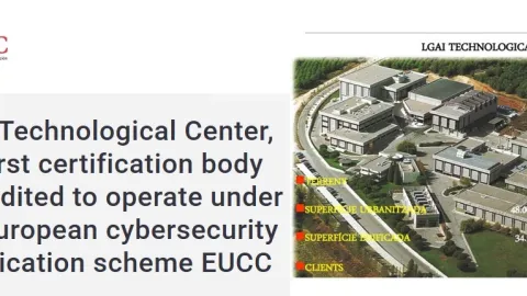 LGAI First in Spain to Certify Under EUCC Cybersecurity Scheme