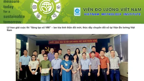 Vietnam Measurement Institute Celebrates Digital Innovation Competition Winners