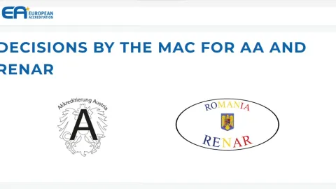 Austrian And Romanian Accreditation Bodies Retain EA MLA Status
