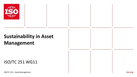 PAS 25535 on Sustainability in Asset Management Reaches Draft Stage
