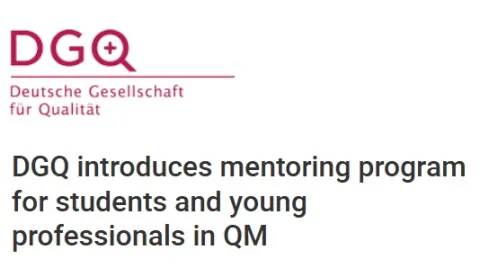 DGQ Launches Mentoring Program For Students And Young Professionals