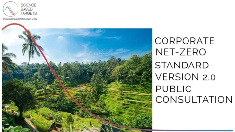 SBTi Seeks Feedback on Draft of Updated Corporate Net-Zero Standard