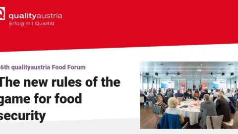 16th Quality Austria Food Forum Highlights New Sustainability and Packaging Rules