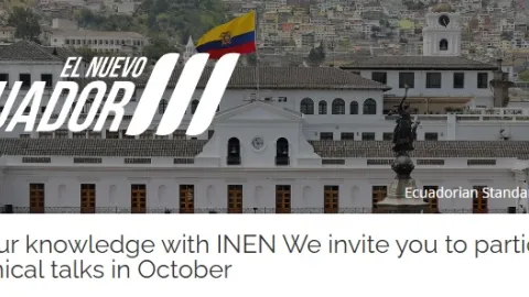 Ecuador’s INEN Launches October Program of Free Technical Training Sessions
