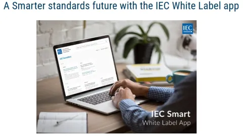 IEC Launches White Label App as Part of Smart Initiative to Improve Access to Standards