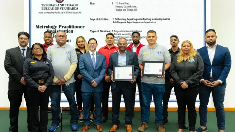 Trinidad and Tobago Issues First Metrology Practitioner Certifications