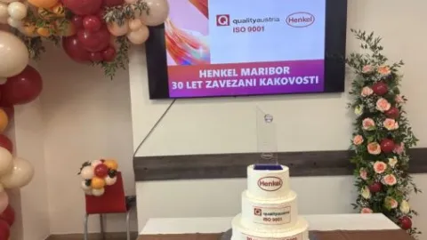 Three Decades of Quality: Henkel Maribor Marks ISO 9001 Certification Milestone