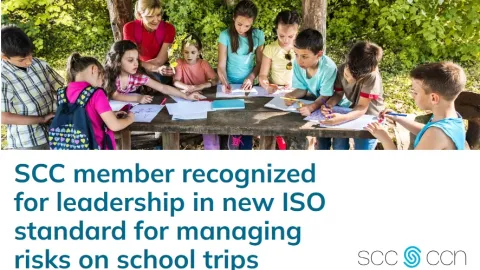 How ISO 31031 on School Trip Safety Earned SCC’s Joël Marier a Prestigious Award