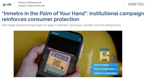 Inmetro Boosts Consumer Safety with Inmetro in the Palm of Your Hand Campaign