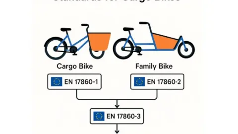 Two Upcoming Standards Set to Complete EN 17860 Series for Safer Cargo Bikes