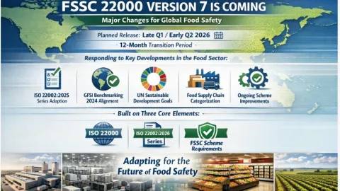 FSSC 22000 Version 7 Nears Release with Major Food Safety Updates