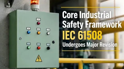 Core Industrial Safety Framework IEC 61508 Undergoes Major Revision