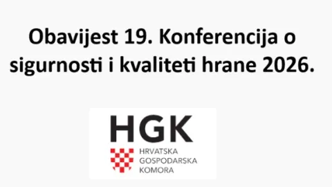 Croatia to Host 19th Food Safety and Quality Conference in 2026