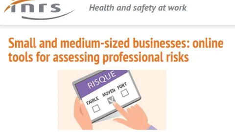 New INRS Guide and Online Tools Help Small Businesses Assess Work Risks