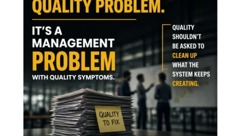 Quality Issues As Symptoms Of Weak Management Systems